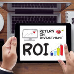 Social Media ROI Return On Investment Businessman Work Roi