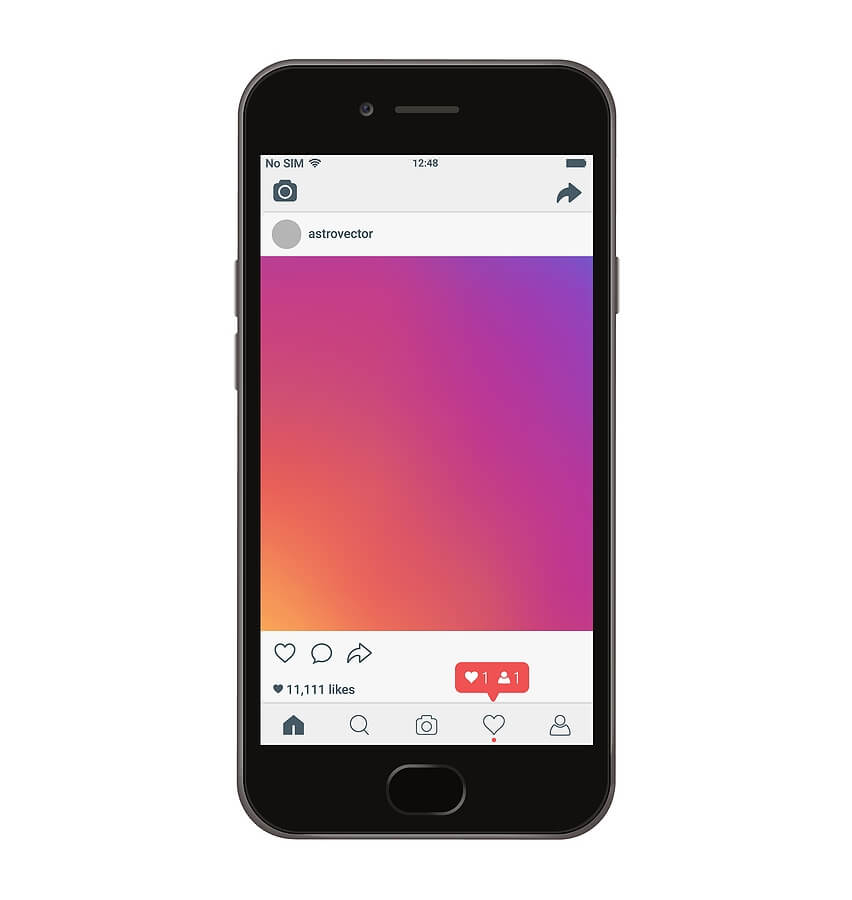 Instagram App - easy to waste time with